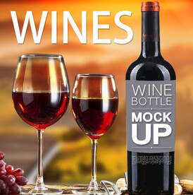 葡萄酒海报