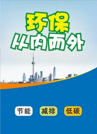 环保城市海报