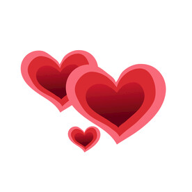 爱心  爱心翅膀   爱心皇冠