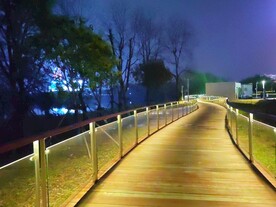 观光步道夜景