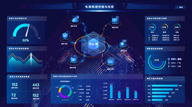 蓝色科技智能可视化