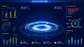 蓝色科技可视化