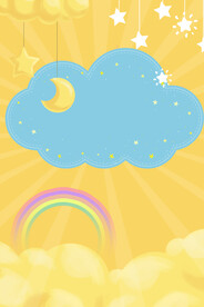 儿童节海报背景