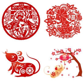 春节剪纸 