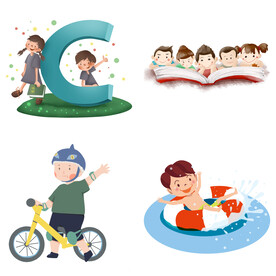 儿童节人物头像