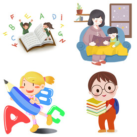 儿童节人物头像 