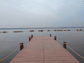 湖中观光木平台