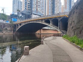 单孔石拱桥风景