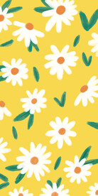 小雏菊手机壳图案