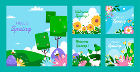 春季模板