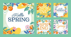 春季模板