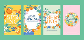 春季模板