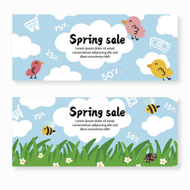 春季模板