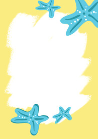 简约小清新植物背景模板