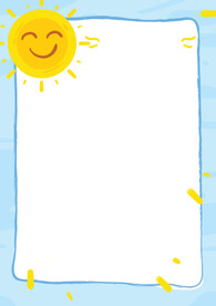 简约小清新植物背景模板