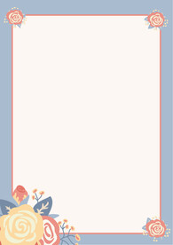 简约小清新植物背景模板