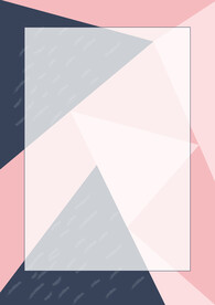 简约小清新植物背景模板