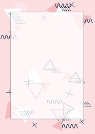 简约小清新植物背景模板