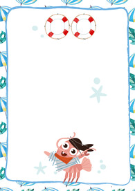 简约小清新植物背景模板