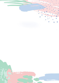 简约小清新植物背景模板