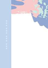 简约小清新植物背景模板