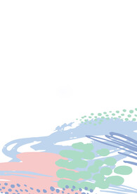 简约小清新植物背景模板