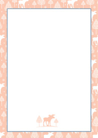 简约小清新植物背景模板