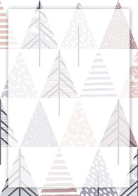 简约小清新植物背景模板