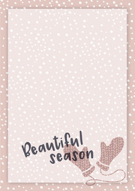 简约小清新植物背景模板