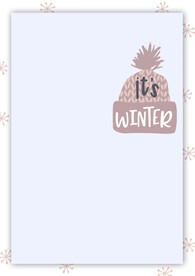 简约小清新植物背景模板