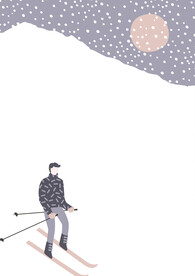 简约小清新植物背景模板