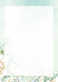 简约小清新植物背景模板