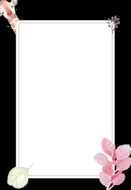 卡通动物植物背景模板