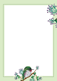 卡通动物植物背景模板