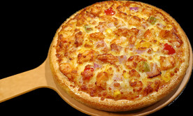 奥尔良烤鸡披萨