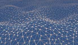 线条纹理科技智能背景