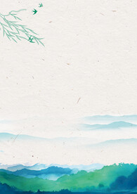 古典风背景信纸模板