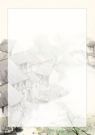 古典风背景信纸模板