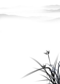 古典风背景信纸模板