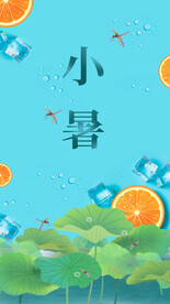 小暑海报