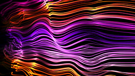 彩色抽象拉丝3D立体流体渐变