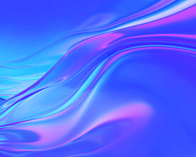 蓝色酸性玻璃质感流体渐变背景