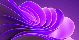 紫色抽象拉丝3D立体流体渐变