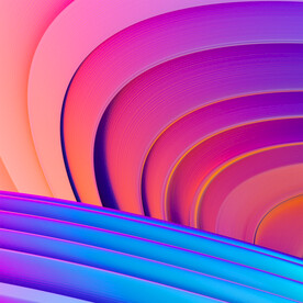 彩色抽象拉丝3D立体流体渐变