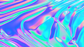 淡蓝色酸性丝绸质感流体渐变背景