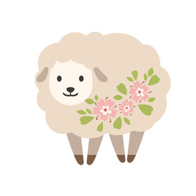可爱绵羊