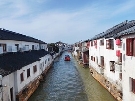 苏州山塘街游船