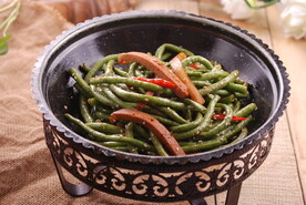 干锅长豆角