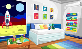 动漫儿童房 