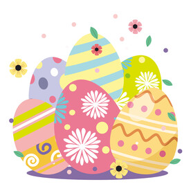 彩蛋兔子与胡萝卜